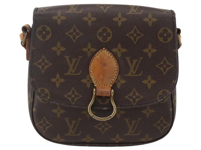LOUIS VUITTON Borsa a Spalla Monogram Saint Cloud MM M51243 LV Auth BA8107 Monogramma - vista 13
