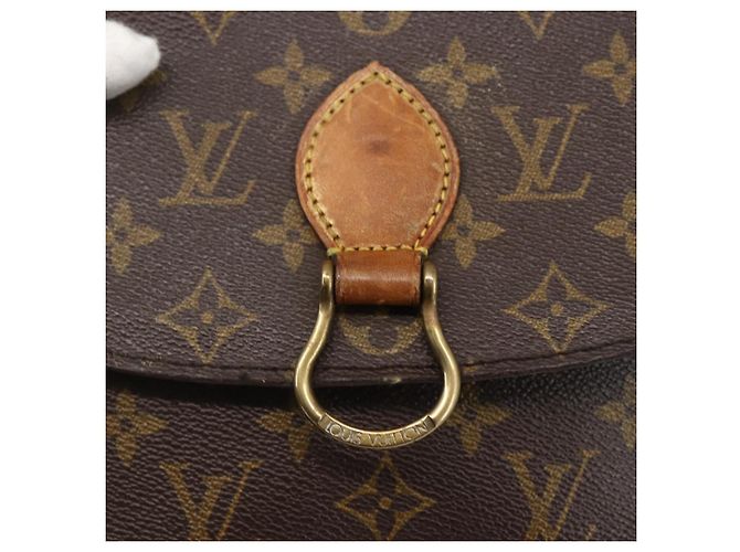 LOUIS VUITTON Borsa a Spalla Monogram Saint Cloud MM M51243 LV Auth BA8107 Monogramma - vista 18