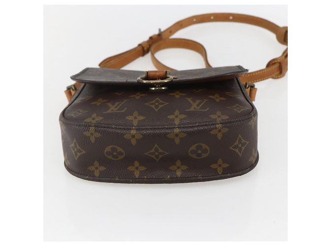 LOUIS VUITTON Borsa a Spalla Monogram Saint Cloud MM M51243 LV Auth BA8107 Monogramma - vista 5