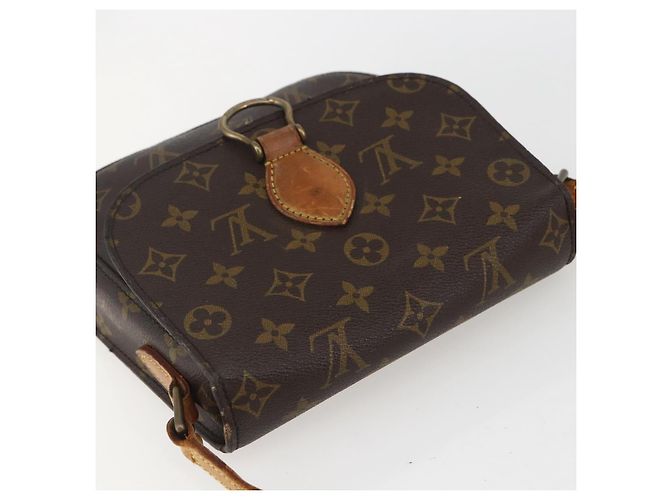 LOUIS VUITTON Borsa a Spalla Monogram Saint Cloud MM M51243 LV Auth BA8107 Monogramma - vista 6