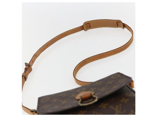 LOUIS VUITTON Borsa a Spalla Monogram Saint Cloud MM M51243 LV Auth BA8107 Monogramma - vista 8
