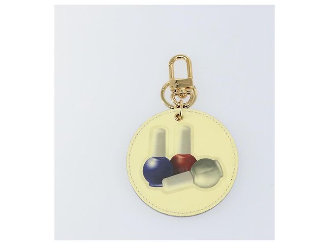LOUIS VUITTON Illustre Nagellack Charm Lackleder MP1570 Auth bs31343 Beige Golden - Ansicht 2