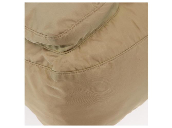 Borsa a Spalla PRADA Nylon Beige Argento Autentica ep12067 - vista 14