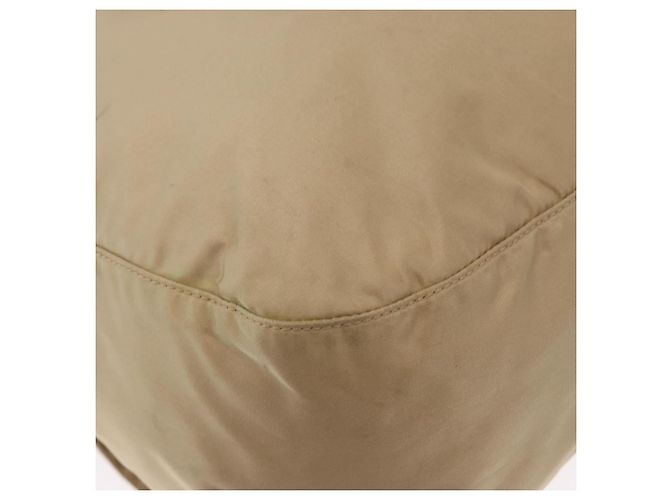Borsa a Spalla PRADA Nylon Beige Argento Autentica ep12067 - vista 15