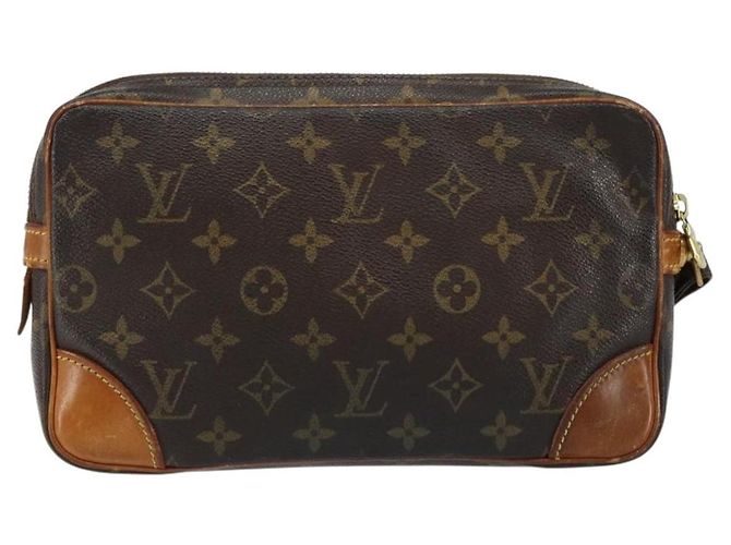 LOUIS VUITTON Clutch Marly Dragonne GM Monogram M51825 LV Auth th6548 Monogramma - vista 2
