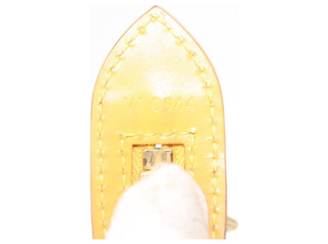 LOUIS VUITTON Borsa a Mano Epi Saint Jacques Gialla M52279 LV Auth BA8151 Giallo - vista 12