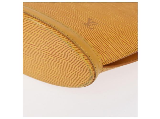 LOUIS VUITTON Borsa a Mano Epi Saint Jacques Gialla M52279 LV Auth BA8151 Giallo - vista 14