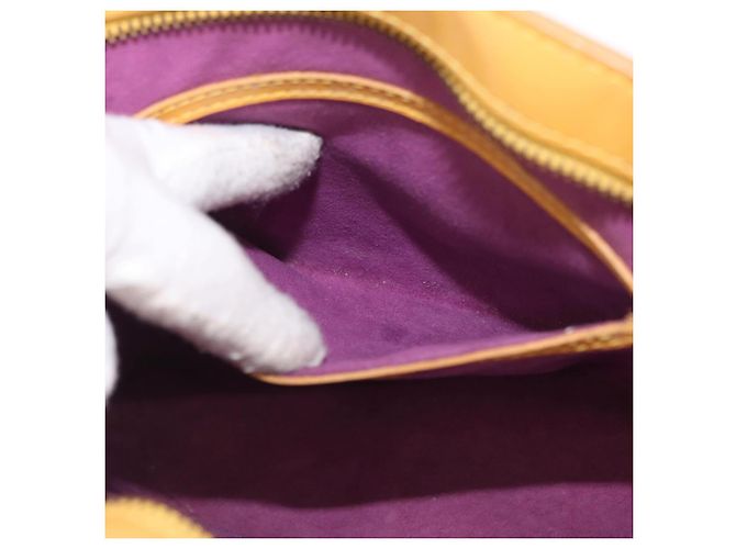LOUIS VUITTON Borsa a Mano Epi Saint Jacques Gialla M52279 LV Auth BA8151 Giallo - vista 20