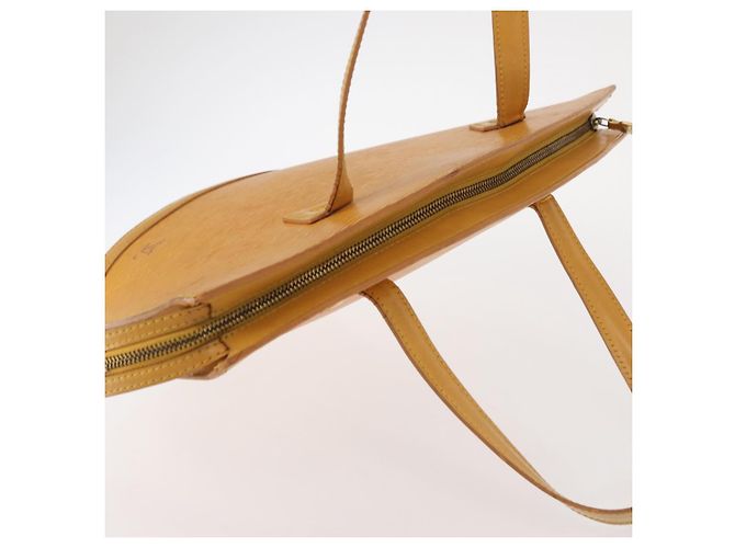 LOUIS VUITTON Borsa a Mano Epi Saint Jacques Gialla M52279 LV Auth BA8151 Giallo - vista 6