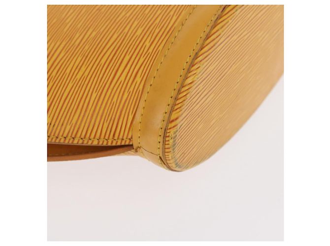 LOUIS VUITTON Borsa a Mano Epi Saint Jacques Gialla M52279 LV Auth BA8151 Giallo - vista 9