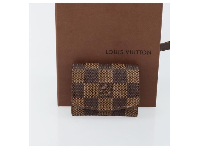 LOUIS VUITTON Damier Ebene Cuff Case LV Auth 146166 - view 12