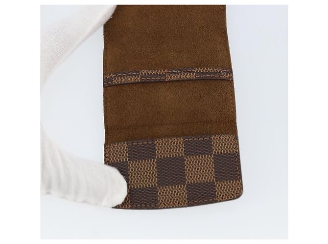 LOUIS VUITTON Damier Ebene Cuff Case LV Auth 146166 - view 18