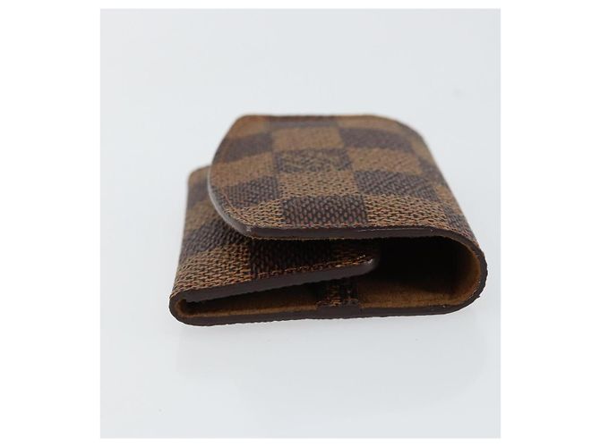 LOUIS VUITTON Damier Ebene Cuff Case LV Auth 146166 - view 3