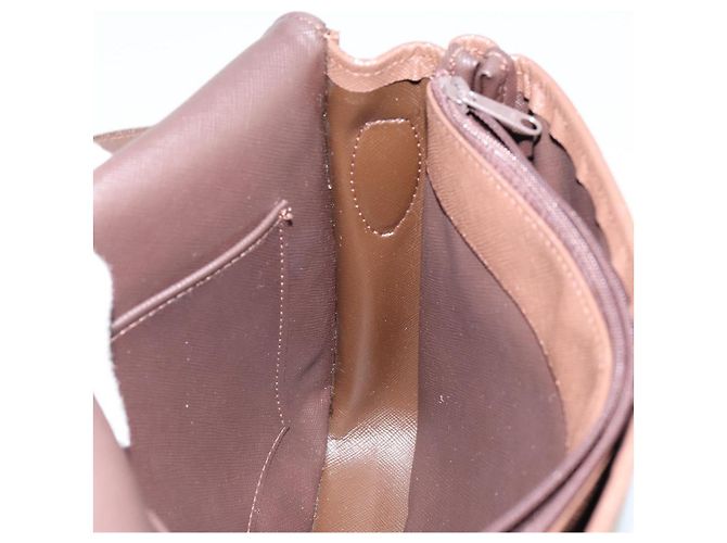 Autre Marque Borsa a Spalla Burberrys Nova Check in Tela Beige Oro Auth bs29991 D'oro - vista 18