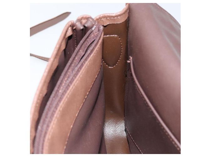 Autre Marque Borsa a Spalla Burberrys Nova Check in Tela Beige Oro Auth bs29991 D'oro - vista 19