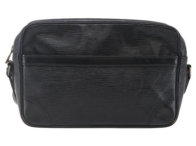 LOUIS VUITTON Borsa a Spalla Epi Trocadero 27 Nera M52312 LV Auth BA6694 Nero - vista 13