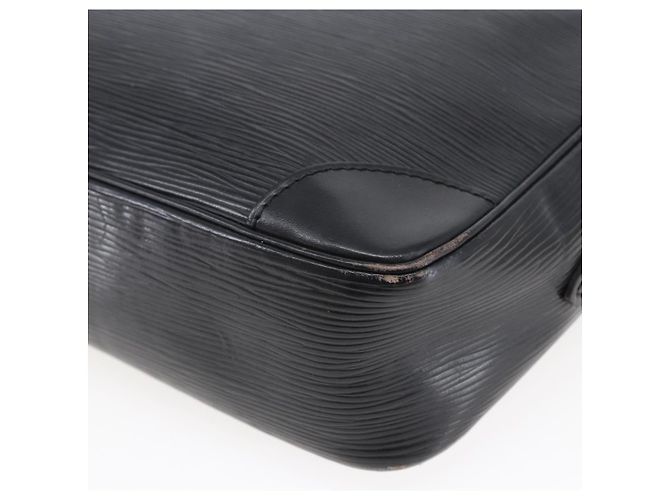 LOUIS VUITTON Borsa a Spalla Epi Trocadero 27 Nera M52312 LV Auth BA6694 Nero - vista 15