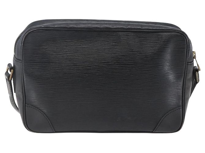 LOUIS VUITTON Borsa a Spalla Epi Trocadero 27 Nera M52312 LV Auth BA6694 Nero - vista 2