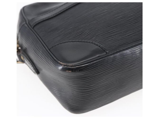 LOUIS VUITTON Borsa a Spalla Epi Trocadero 27 Nera M52312 LV Auth BA6694 Nero - vista 9