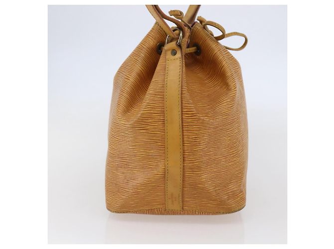 Noe LOUIS VUITTON Borsa a Spalla Petit Noé Epi Gialla M44109 LV Auth BA6681 Giallo - vista 3