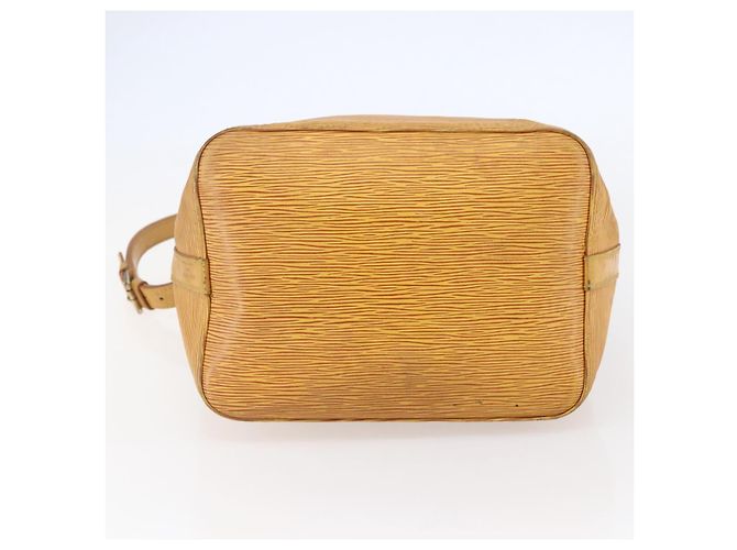 Noe LOUIS VUITTON Borsa a Spalla Petit Noé Epi Gialla M44109 LV Auth BA6681 Giallo - vista 5