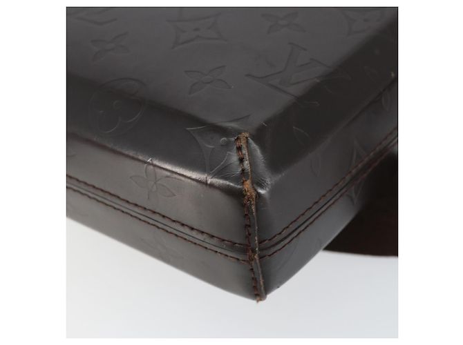 LOUIS VUITTON Bolsa de Hombro Bobby de Encaje Monograma Marrón M46520 LV Auth bs29730 Castaño - vista 16