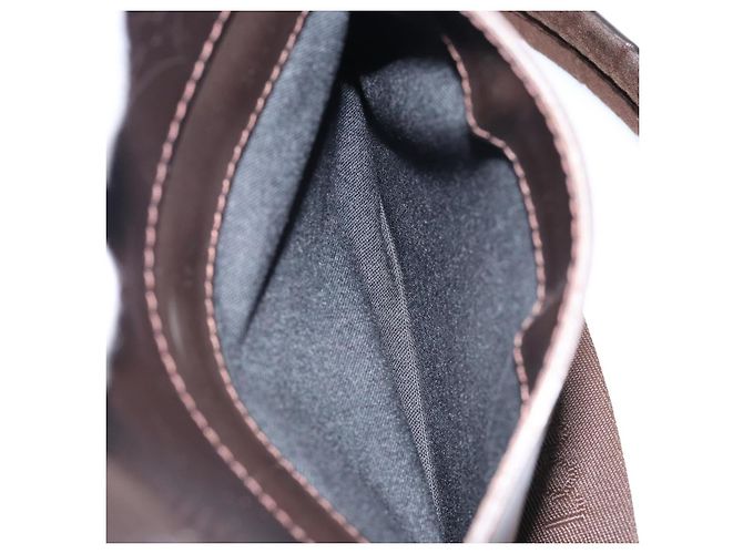 LOUIS VUITTON Bolsa de Hombro Bobby de Encaje Monograma Marrón M46520 LV Auth bs29730 Castaño - vista 22