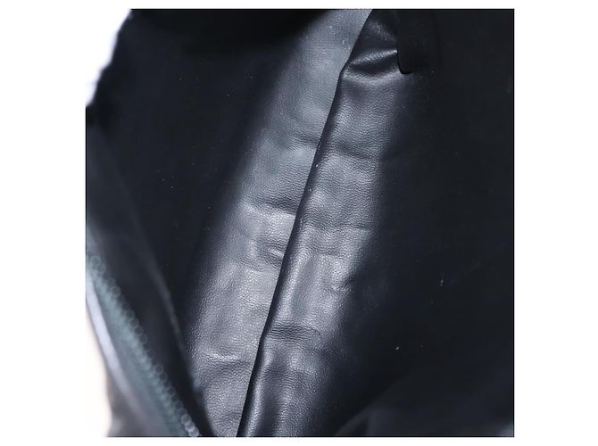 BALLY Borsa a Spalla a Catena in Pelle Nera Auth 145489 Nero - vista 12