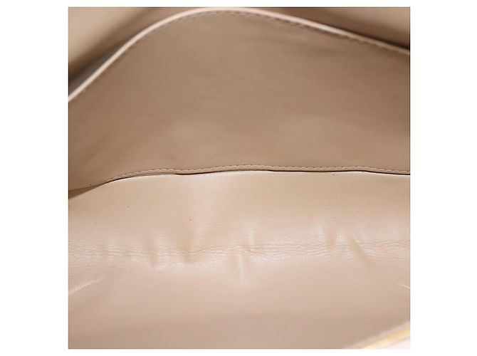 LOUIS VUITTON Borsa Thompson Street Monogram Vernis Beige M91301 LV Auth 147342 - vista 11