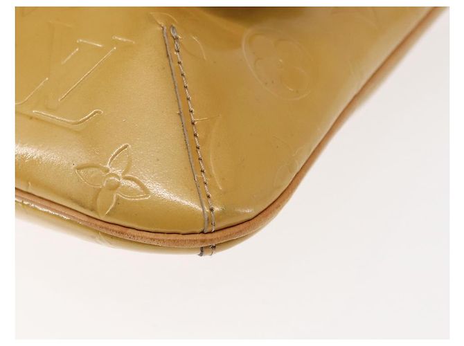 LOUIS VUITTON Borsa Thompson Street Monogram Vernis Beige M91301 LV Auth 147342 - vista 15