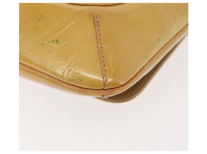 LOUIS VUITTON Borsa Thompson Street Monogram Vernis Beige M91301 LV Auth 147342 - vista 17