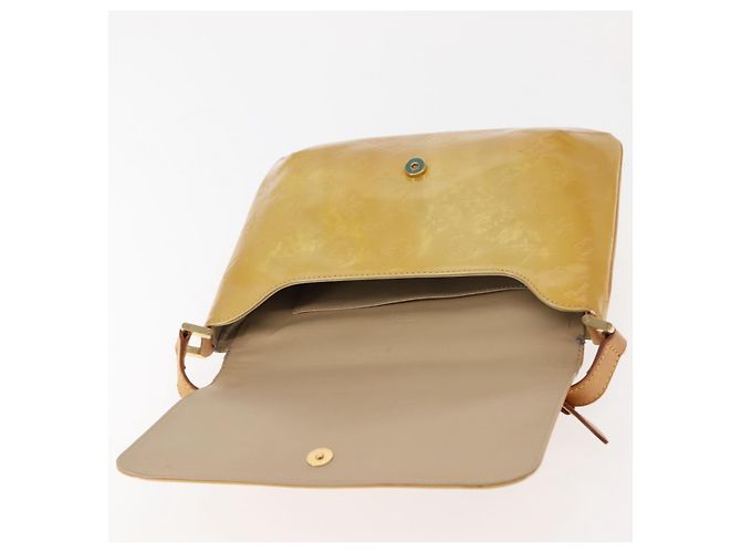 LOUIS VUITTON Borsa Thompson Street Monogram Vernis Beige M91301 LV Auth 147342 - vista 18