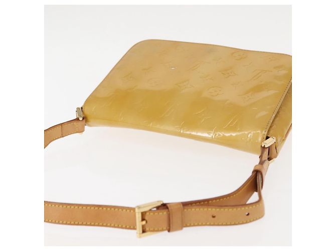 LOUIS VUITTON Borsa Thompson Street Monogram Vernis Beige M91301 LV Auth 147342 - vista 6