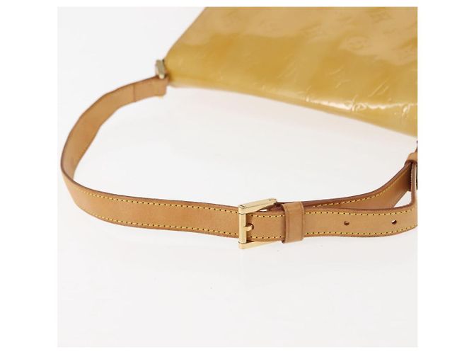 LOUIS VUITTON Borsa Thompson Street Monogram Vernis Beige M91301 LV Auth 147342 - vista 7