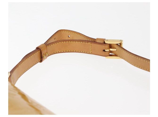 LOUIS VUITTON Borsa Thompson Street Monogram Vernis Beige M91301 LV Auth 147342 - vista 8