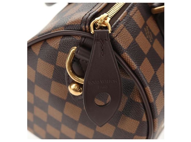 LOUIS VUITTON Bolsa Speedy Bandoulière 25 Damier Friendship N40772 Auth 140003SM Damier ebene - vista 10