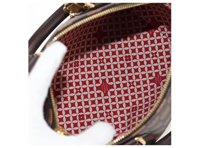 LOUIS VUITTON Bolsa Speedy Bandoulière 25 Damier Friendship N40772 Auth 140003SM Damier ebene - vista 11