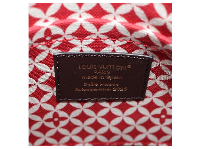 LOUIS VUITTON Bolsa Speedy Bandoulière 25 Damier Friendship N40772 Auth 140003SM Damier ebene - vista 21