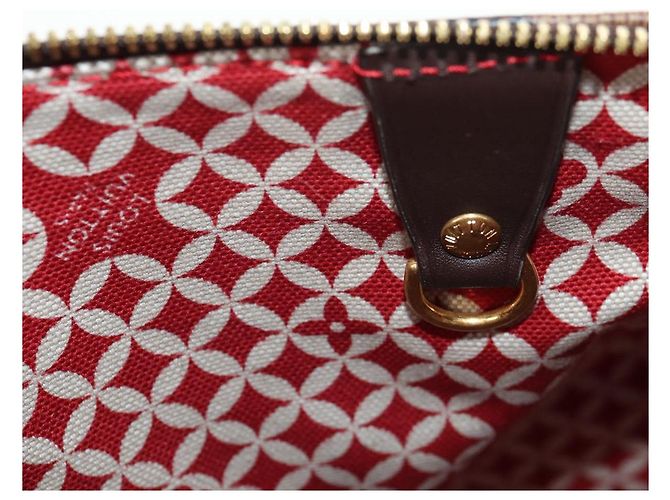 LOUIS VUITTON Bolsa Speedy Bandoulière 25 Damier Friendship N40772 Auth 140003SM Damier ebene - vista 24