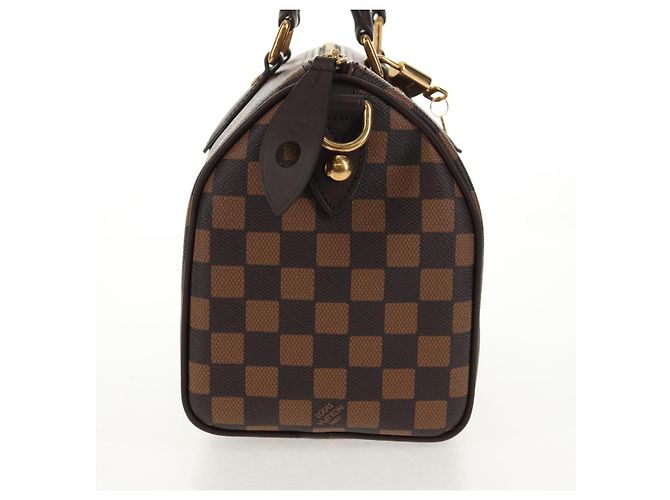 LOUIS VUITTON Bolsa Speedy Bandoulière 25 Damier Friendship N40772 Auth 140003SM Damier ebene - vista 4