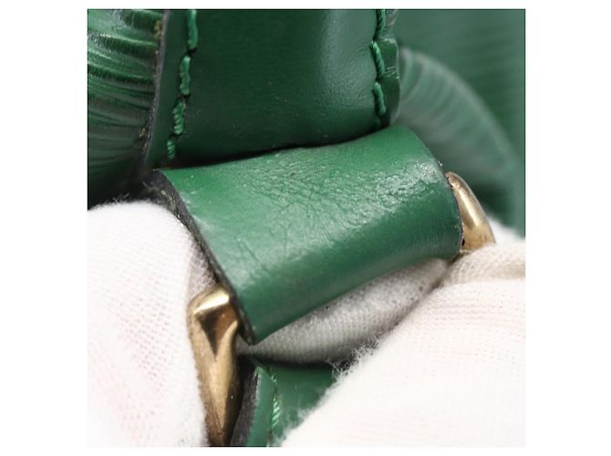 Noe LOUIS VUITTON Borsa a Spalla Petit Noé Epi Verde M44104 LV Auth 147274 - vista 12