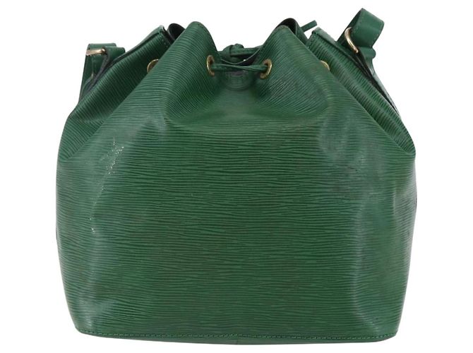 Noe LOUIS VUITTON Borsa a Spalla Petit Noé Epi Verde M44104 LV Auth 147274 - vista 2