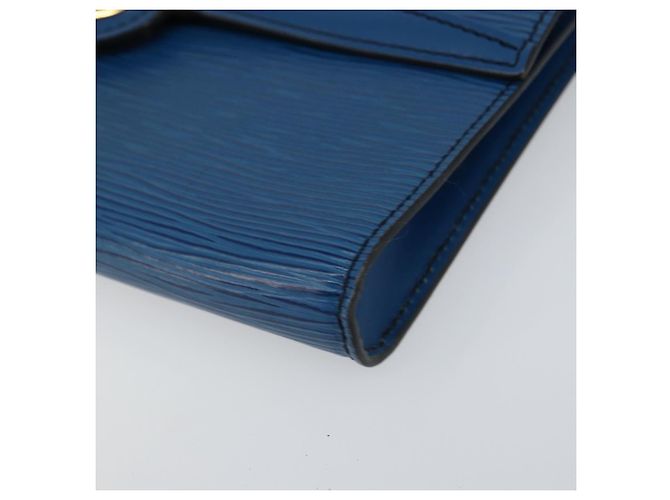 LOUIS VUITTON Epi Pochette Arche Sac à épaule Bleu M52575 LV Auth 150866 - vue 15