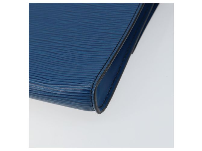 LOUIS VUITTON Epi Pochette Arche Sac à épaule Bleu M52575 LV Auth 150866 - vue 17
