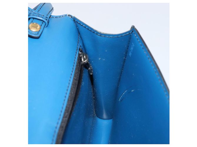 LOUIS VUITTON Epi Pochette Arche Sac à épaule Bleu M52575 LV Auth 150866 - vue 21