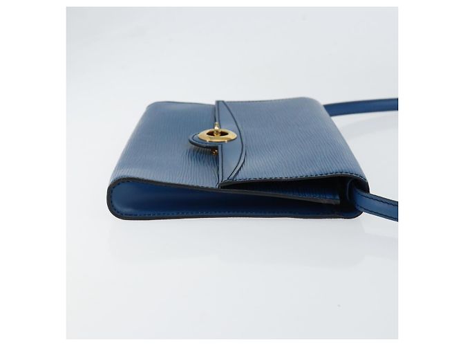 LOUIS VUITTON Epi Pochette Arche Sac à épaule Bleu M52575 LV Auth 150866 - vue 3