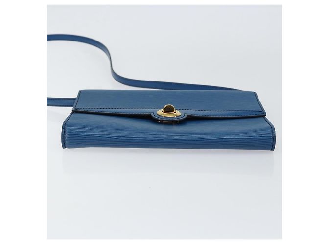 LOUIS VUITTON Epi Pochette Arche Sac à épaule Bleu M52575 LV Auth 150866 - vue 5