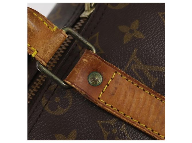 LOUIS VUITTON Borsa Boston Monogram Keepall 45 M41428 LV Auth 150933 Monogramma - vista 10