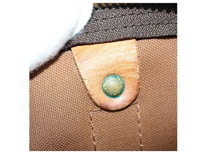 LOUIS VUITTON Borsa Boston Monogram Keepall 45 M41428 LV Auth 150933 Monogramma - vista 12