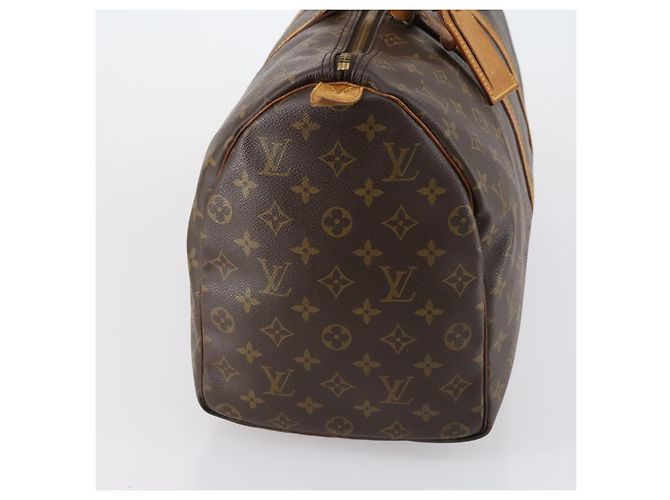 LOUIS VUITTON Borsa Boston Monogram Keepall 45 M41428 LV Auth 150933 Monogramma - vista 4